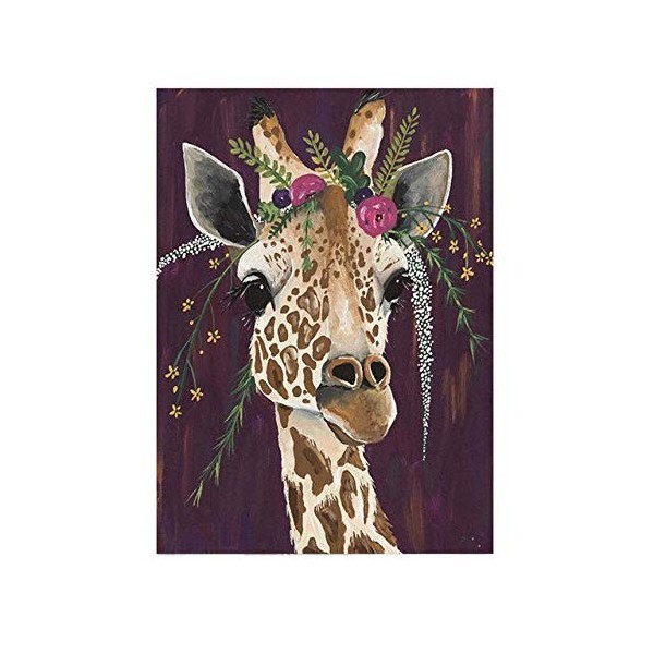 Puzzle Adulte 5000 Pièces Puzzle 3D Aquarelle girafe-5000 Meilleur Cadeau Pour Adultes et Enfants Puzzles Jouet dintérieur