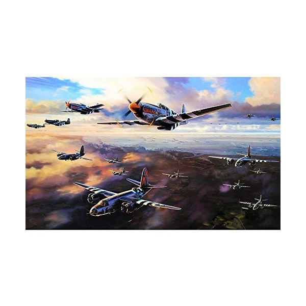 Puzzle Avion Guerre Enfants Adultes en Bois Peint Accueil Décoration Art Vitrail 500/1000/2000/3000/5000/6000 Piece 0331 Siz