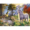 WYDMA Puzzle Unique De 5000 PièCes Cheval Blanc Cadeaux Anti-Stress Uniques - Casse-TêTe Classiques pour Adultes Casse-TêTe I