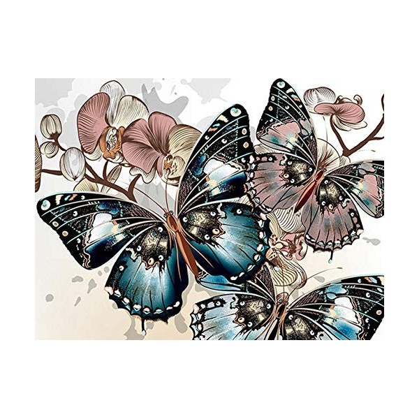 Puzzle 5000 Pièces Adulte Puzzle en Bois papillon-5000 Meilleur Cadeau Pour Adultes et Enfants Puzzle pour Enfants et Adultes