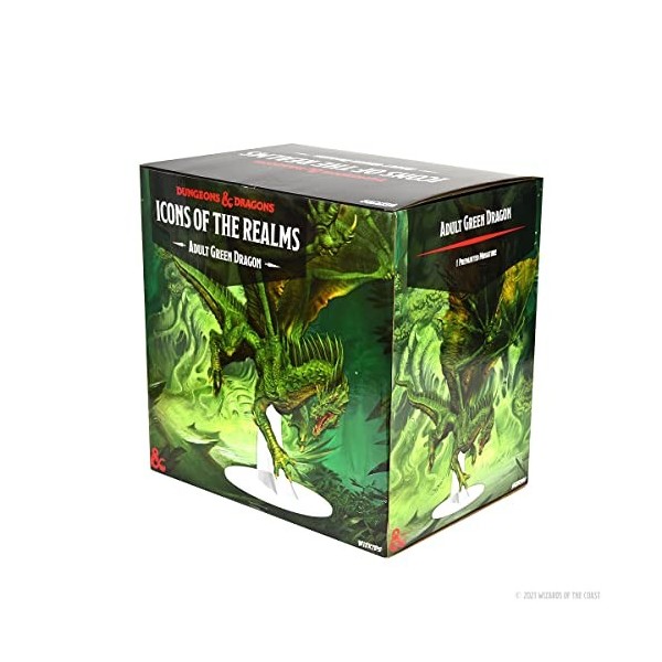 WizKids D&D Icons of The Realms: Adult Green Dragon Premium Figure