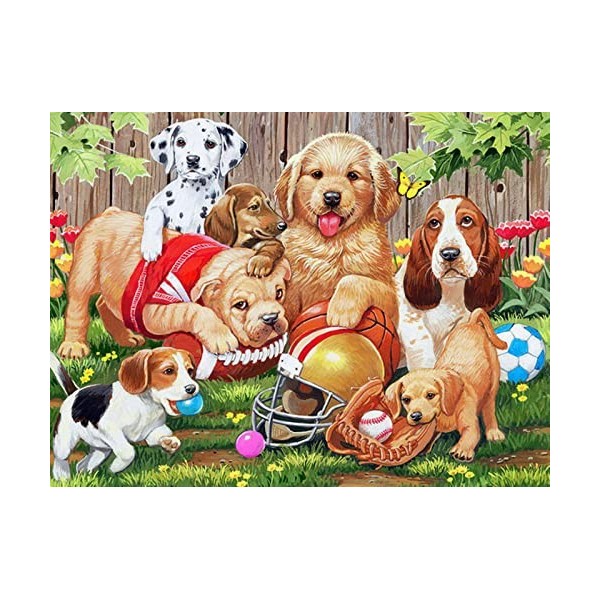 WYDMA Puzzle Unique De 5000 PièCes Puzzle Chien Casse-TêTe De Paysages Casse-TêTe DéCoratifs Uniques Et Modernes pour Adultes