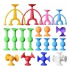 9 pièces ventouse jouet ventouse jouets jeu de fléchettes ventouse fléchettes jouets blocs de construction en silicone ventou