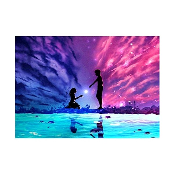 5000 pièces de Puzzles pour Adultes Couple-5000 Éducatif de Soulagement du Stress pour Adultes Enfants Relax Puzzles Jeux