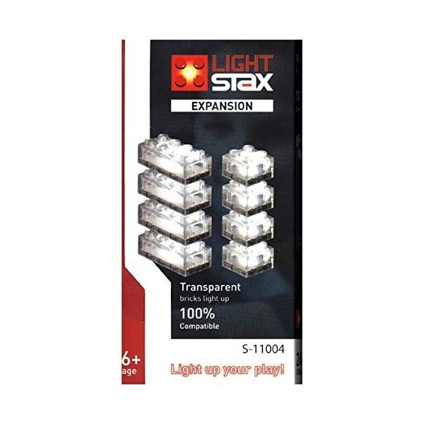 Light Stax Expansion 11004 - Compatible avec Le système STAX et Toutes Les Marques connues de Briques - 24 Briques supplément