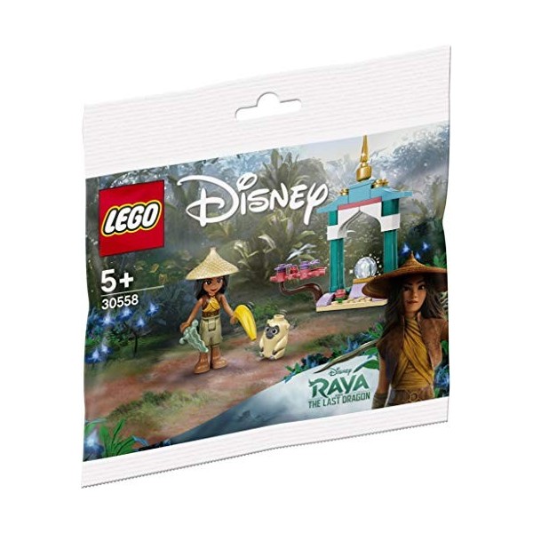 LEGO Disney 30558 Lot de sacs en plastique Raya et lOngi