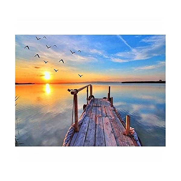 Puzzle 3D 1000 p -Seagull-4000 Ensemble de Puzzles pour Adultes Puzzle en Bois de Haute qualité