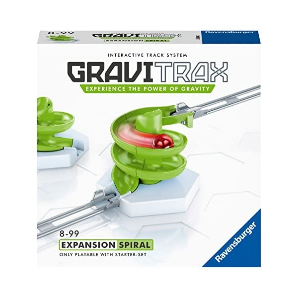 Ravensburger - GraviTrax - Élément Spirale - Circuit de billes - Jeu de construction créatif - Parcours de billes à construir