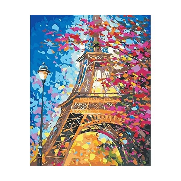 Puzzle 3D 1000 p -Eiffel tower-4000 de Campagne Jouets Cadeaux éducatifs Pour les Vacances Pour la Famille et Les Amis Puzzle