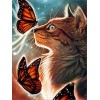 Puzzle 3D 1000 p -Butterfly on the tip of the nose-4000 Ensemble de Puzzles pour Adultes Puzzle en Bois de Haute qualité