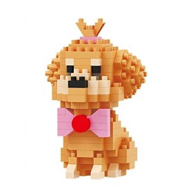 Larcele Lot de 199 blocs de construction micro jouets Kit, mini briques animales construction blocs de construction KLJM-08 