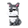 Larcele Lot de 199 blocs de construction micro jouets Kit, mini briques animales construction blocs de construction KLJM-08 