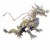 Puzzle 3D en Metal, 3D Métal Puzzle Maquette Mechanical Dragon, Modèle de Construction pour Adolescents et Adultes DIY Décora