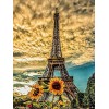 YJPZZG Puzzle Unique De 5000 PièCes Tour Eiffel Uniques Cadeaux Anti-Stress-Jeux éDucatifs Classiques pour Adultes Taille fin