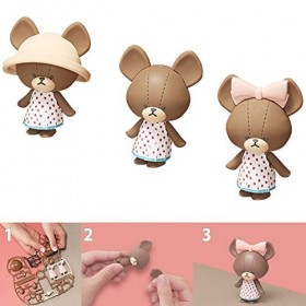 Bandai - Haco Room - Kit Jackie - 26 pièces à assembler - Poupée Jackie et accessoires - mini-univers - jeu de construction -