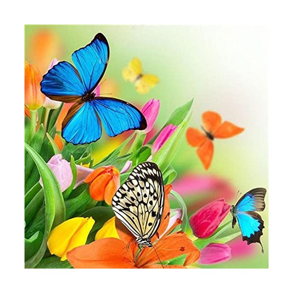 Puzzle 5000 Pièces Puzzle en Bois DIY DIntelligence De lart De La Décoration Moderne Jeu Cadeau Unique Papillon-5000Pièces