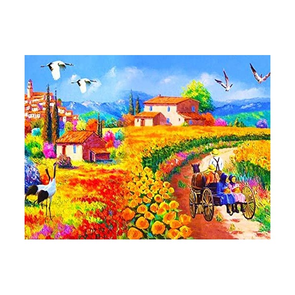 Puzzle für Erwachsene von 5000 Stüc Puzzle 5000 Pièces Classique Kit Bricolage Jouet en Bois Cadeau Unique Décor À La Maison-