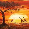 Puzzle Adulte 5000 Pièces Classique Kit Bricolage Jouet en Bois Cadeau Unique Décor À La Maison girafe-5000Pièces