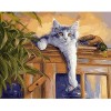 YJPZZG Puzzle Unique De 5000 PièCes Chat Puzzle Enfant 3 4 5 6 Ans Puzzle en Bois Cadeau Taille finie 156×105cm