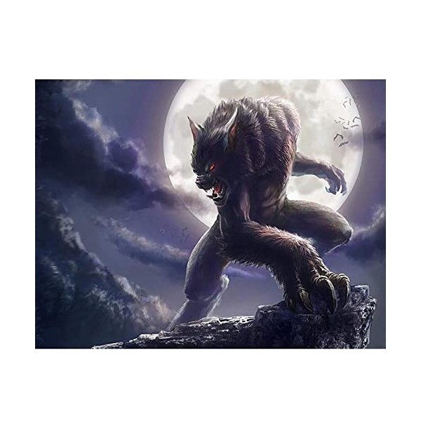 Puzzle Adulte 5000 Pièces DIY Art De Mur Moderne Cadeau Unique Home Decor Loup-5000Pièces