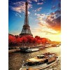 YJPZZG Puzzle Unique De 5000 PièCes Tour Eiffel Les Jeux Familiaux DéFient des Cadeaux Uniques Taille finie 156×105cm