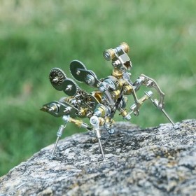 NEPTR Modèle de prière mécanique en métal 3D pour la maison, bijoux, étude, bureau, assemblage de prière de haute qualité, dé