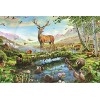 YJPZZG Puzzle Unique De 5000 PièCes Puzzle Cerf Noble Puzzles en Bois pour Adultes,Puzzle 3D Jeu DéCoration De Collection De 