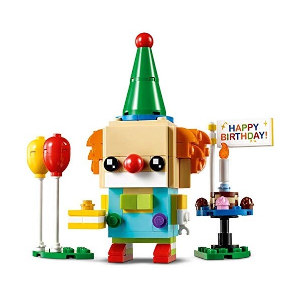 Lego - 40348 - Brickheadz - Clown danniversaire / Birthday Clown