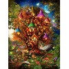 YJPZZG Puzzle Unique De 5000 PièCes Arbre Magique Puzzles en Bois pour Adultes,Puzzle 3D Jeu DéCoration De Collection De Jeux