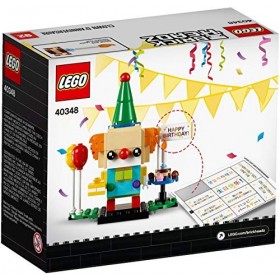 Lego - 40348 - Brickheadz - Clown danniversaire / Birthday Clown