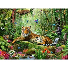 Puzzle Unique De 5000 PièCes cadeau Puzzle Enfant 3 4 5 6 Ans Puzzle En Bois Cadeau Taille finie 156×105cm