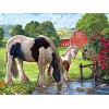 YJPZZG Puzzle Unique De 5000 PièCes Cheval Puzzle Enfant 3 4 5 6 Ans Puzzle en Bois Cadeau Taille finie 156×105cm