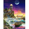 YJPZZG Puzzle Unique De 5000 PièCes Nuit Solitaire Uniques Cadeaux Anti-Stress-Jeux éDucatifs Classiques pour Adultes Taille 