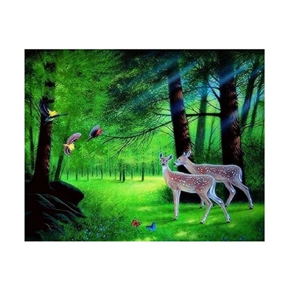 YJPZZG Puzzle Unique De 5000 PièCes cerf Sika Paysagejeu DIntelligence DéCoration Moderne Unique Cadeau Taille finie 156×105