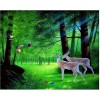 YJPZZG Puzzle Unique De 5000 PièCes cerf Sika Paysagejeu DIntelligence DéCoration Moderne Unique Cadeau Taille finie 156×105