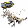 Amecon Puzzle 3D en métal dragon pour adultes, 2030 pièces 3D Metal Mechanical Punk Dragon Montage Modèle, Calendrier de lAv