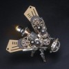 ICObes Puzzle mécanique en métal 3D - Jouet de simulation sauvage - Décoration à envoyer - Cadeau pour homme - Puzzle luciole