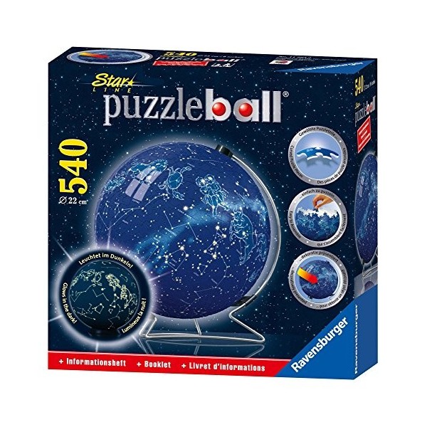 Ravensburger - 11205 - Puzzle 540 Pièces - Cartes des Etoiles