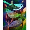 Puzzle Bois Adulte Little bird,5000 Matériaux Recyclés de Haute Qualité et Impression de Haute Définition Puzzle 3D Décor À L