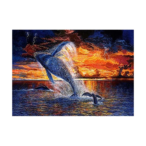 Puzzle Adulte 1000 Pièces Puzzle 3D Aquarelle Art paintings-5000Puzzles en Bois pour Adultes et Enfants Pièces de Puzzle de F