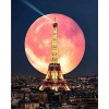 WYDMA Puzzle 6000 PièCes Panorama - Puzzle Adultes Lune Rouge Puzzles 3D, Puzzles pour Enfants, DéCorations De Chambre, Cadea