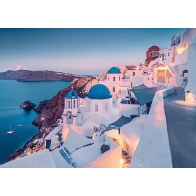 Ravensburger - 2 x Puzzle 1000 pièces - Italie et Grèce - 80714 - Pour adultes et enfants dès 14 ans - Premium Puzzle de qual