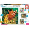 Educa - Animaux Disney. 4 Puzzles Enfant Progressifs, 12/16/20/25 pièces. Recommandé à partir de 3 Ans 18104 