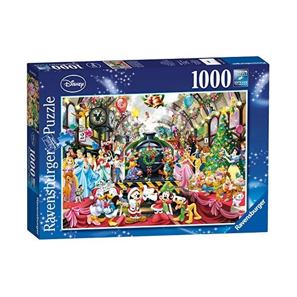 Ravensburger - 19553 - Puzzle - Tous À Bord Pour Noël - Disney - 1000 Pièces