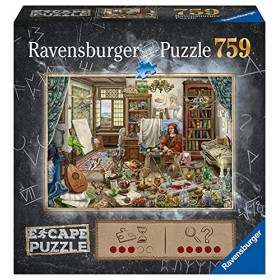 Ravensburger - Puzzle adulte - Escape puzzle - Atelier dartiste - 16843