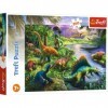 Trefl 200 Pièces Puzzle, 13281, Dinosaures Prédateurs, Dinosaurier