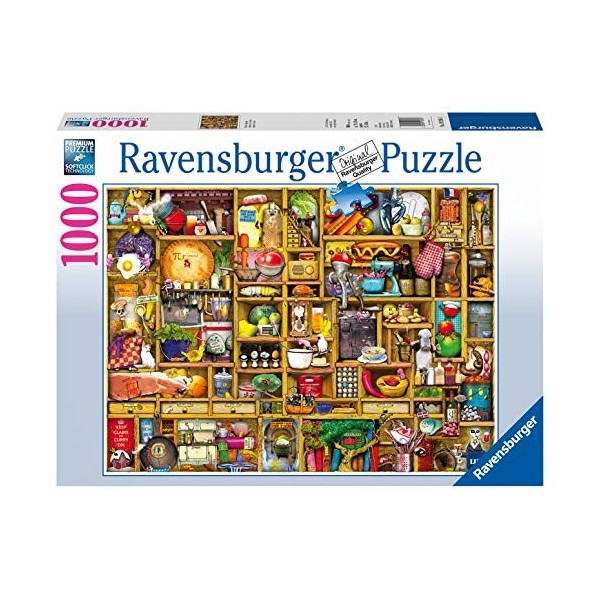 Ravensburger - 19298 - Puzzle Classique - Armoire De La Cuisine - 1000 Pièces