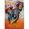 Puzzles pour Adultes 1000 PièCes Puzzles Tableau Éléphant en Bois Puzzle Hands on Game Famille DéCoration F6, 1000 pièces 