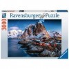 Ravensburger-17081 Norway Ravensburger Lofoten Norvège Puzzle 3000 pièces pour Adultes et Enfants à partir de 12 Ans, 17081, 