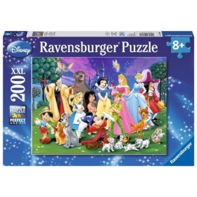 Ravensburger - Puzzle Enfant - Puzzle 200 pièces XXL - Les grands personnages Disney - Garçon ou fille à partir de 8 ans - Pu